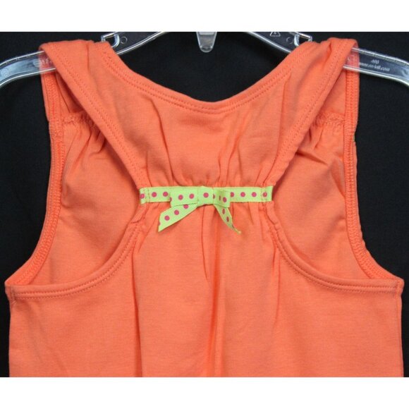 2010 Gymboree Citrus Cooler Orange Tank Top Shirt sz 6 Slice of Summer Racer Bac - Picture 5 of 7